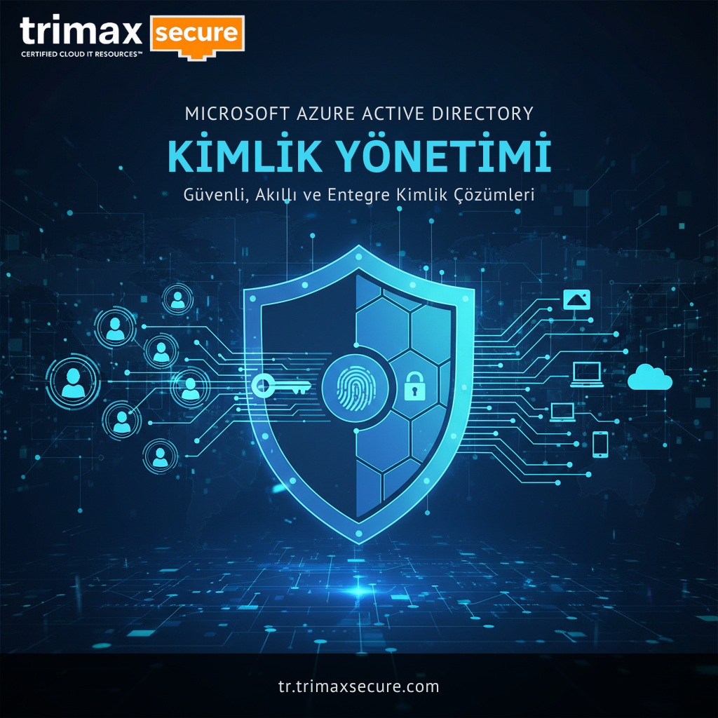 Microsoft Azure Active Directory Kimlik Yönetimi – Güvenli, Akıllı ve Entegre Kimlik Çözümleri. Kurumsal kimlik doğrulama, erişim kontrolü ve Zero Trust mimarisiyle güvenliği güçlendirin.